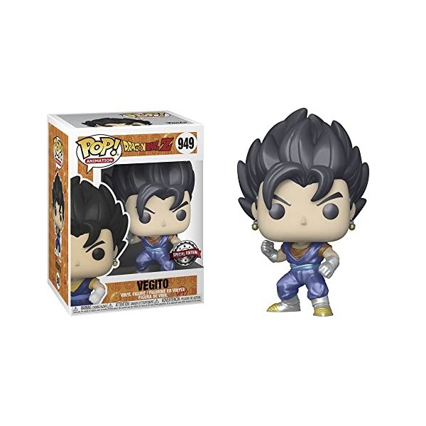 Funko Pop Dragon Ball Vegito Metallic 949 – Funko Pop Exclusive Edition - Funko Pop Anime Figurine Dragon Ball Z