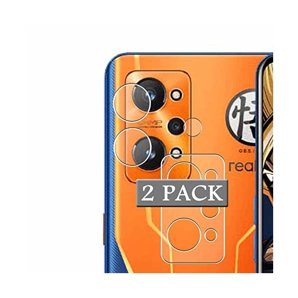 Vaxson 2 Pièces Film Protector Caméra Lentille, compatible avec realme GT NEO 3T Dragon Ball Z Edition [pas en Verre Trempé] 