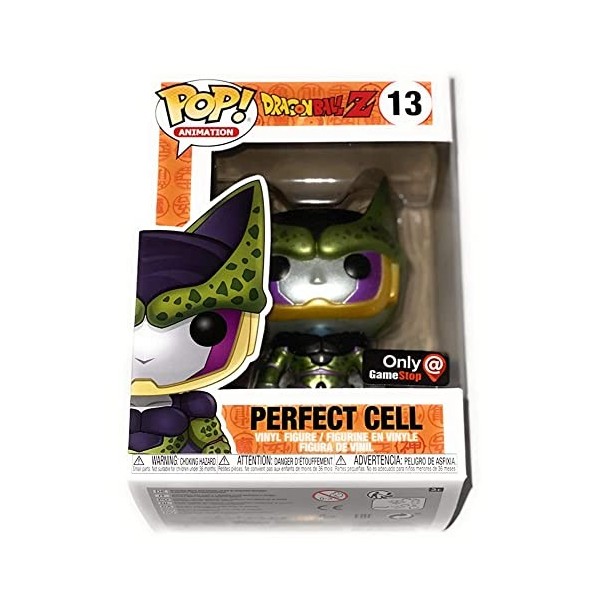 Dragon Ball Z - Pop N° 13 - Perfect Cell Effet Métal - Édition Spéciale