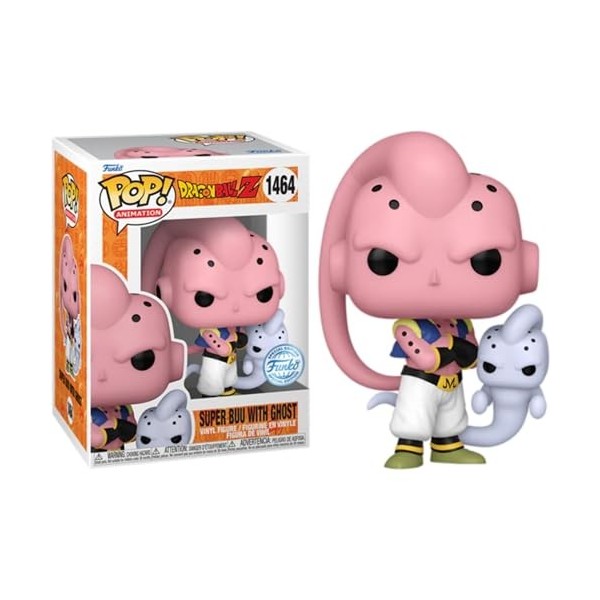 Funko Pop Dragon Ball Super Buu avec Un Fantôme 1464 Pop Exclusive Edition Pop Anime Figurine Dragon Ball Z