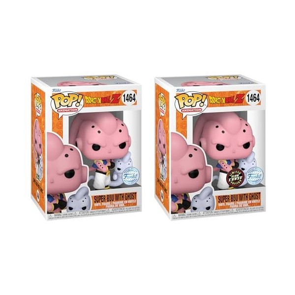 Funko Pop Dragon Ball Super Buu avec Un Fantôme 1464 Pop Exclusive Edition Pop Anime Figurine Dragon Ball Z