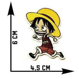 Hobbies and Patch patch patch brodé Monkey D. Luffy manga anime chapeau de paille pirate à repasser ou à coudre décoration sa