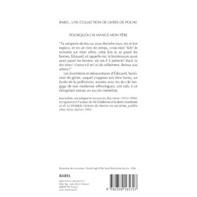 Pourquoi jai mangé mon père