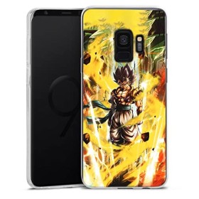 Générique Coque pour Samsung S9 Manga Dragon Ball Gogeta Multicolore | Housse Smartphone Antichoc, Etui Telephone Silicone So