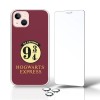 PERSONALAIZER Coque pour iPhone 14 + verre trempé + protecteurs dobjectif dappareil photo Coque mobile iPhone 14 Design ori