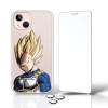 PERSONALAIZER Coque pour iPhone 14 + verre trempé + protecteurs dobjectif dappareil photo Coque mobile iPhone 14 Design ori