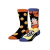 Chaussette Homme Dragon Ball Z Coton, 1 Paire de Chaussettes Fantaisie Homme Sangoku, Haute et Originale, Orange, Noir, Bleu,