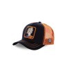 Casquette Homme & Femme Dragon Ball Z, Casquette Trucker, Sangoku, sans Déformation et Multi-Sport, Noir, Orange, Jaune, Tail