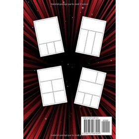 Crée ton manga: Livre de 102 Pages de manga à personnaliser, Pour enfants, adolescents et adultes