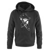 Comedy Shirts Sweat Shirt pour Hommes Son Goku II - Sweat à Capuche pour Hommes Dragon Ball Z - Sweat pour Hommes avec Logo D