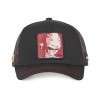 [ X ] CAPSLAB Casquette Homme & Femme Dragon Ball Z, Casquette Trucker Buu, Original Anime, Noir, Rouge, Rose, Taille TU