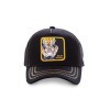 Casquette Homme & Femme Dragon Ball Z, Casquette Trucker, Majin Vegeta, Original et Multi-Sport, Noir, Jaune, Bleu, Taille TU