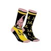 Chaussette Homme Dragon Ball Z Coton, 1 Paire de Chaussettes Fantaisie Homme Buu, Respirante et Originale, Rose, Noir, Jaune,