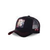 [ X ] CAPSLAB Casquette Homme & Femme Dragon Ball Z, Casquette Trucker, C-18, Durable et Doux, Noir, Rouge, Jaune, Beige, Tai