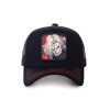 [ X ] CAPSLAB Casquette Homme & Femme Dragon Ball Z, Casquette Trucker, C-18, Durable et Doux, Noir, Rouge, Jaune, Beige, Tai