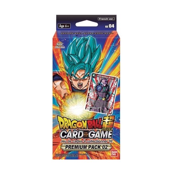 Dragon Ball Super Card Game Premium Pack 02 GE04 Anniversary - français