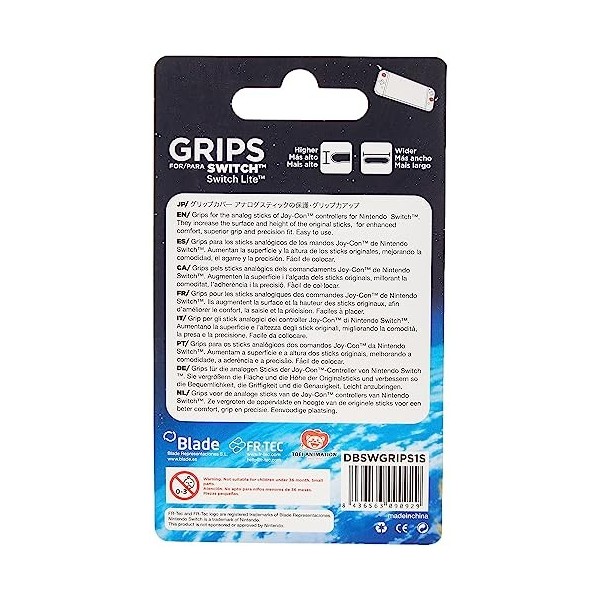 FRTEC - Prises de Pouce DRAGON BALL 1 STAR Compatible avec Nintendo Switch