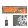 FRTEC - Dragon Ball Super Pack Keyboard + Souris + Tapis Compatible PC QWERTY 