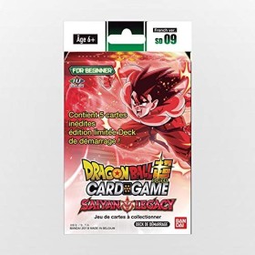 Dragonball Super Card Game - Deck SD09 - Saiyan Legacy en Français