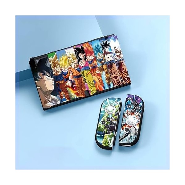 Dragon Ball Soft Protective Case Pour Nintendo Switch/Switch Lite/Switch Oled Avec Bouchons De Poignée De Pouce Switch Lite D