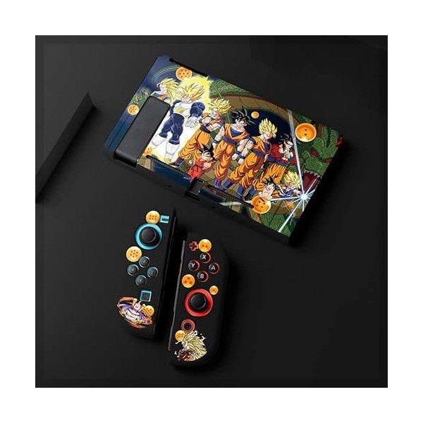 Dragon Ball Soft Protective Case Pour Nintendo Switch/Switch Lite/Switch Oled Avec Bouchons De Poignée De Pouce Switch Lite D