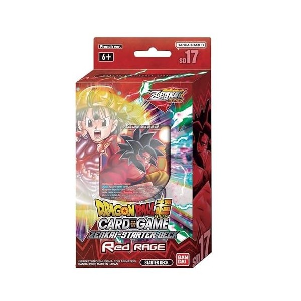 Abysse Corp Deck de Démarrage Dragon Ball Super Card Game SD17 - Red Rage - Version Française JCCDBS126