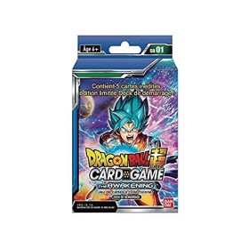 Bandai- Starter Serie 1 Dragon Ball, Bleu