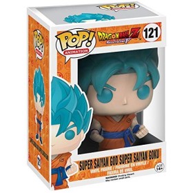 Funko - 121 - Pop - Manga - Dragon Ball Z - Blue Goku Super Saiyan God