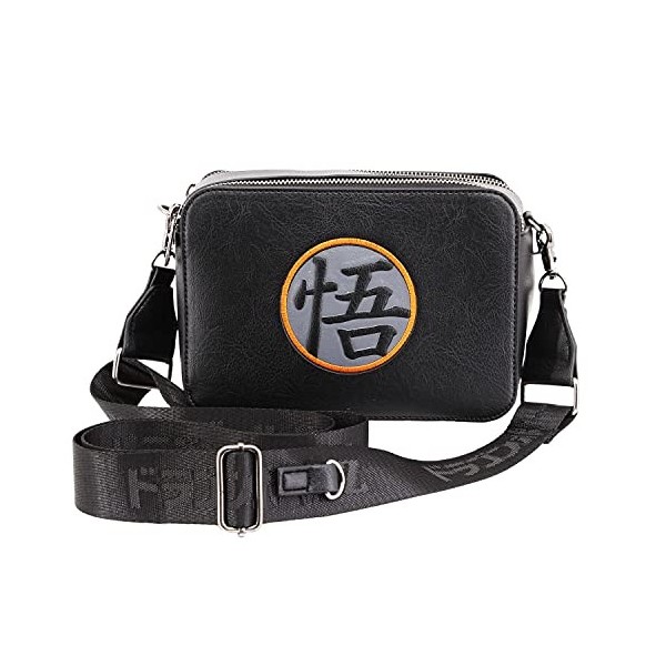 Dragon Ball Z-Sac à Bandoulière IBiscuit, Noir