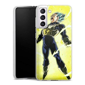 Coque Silicone Compatible Samsung Galaxy S21 FE Dragon Ball Z Vegeta Majin Transformation | Manga | Silicone