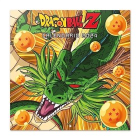 Grupo Erik Calendrier mural 2024 Dragon Ball - Calendrier mural 2024 - Planificateur mensuel 30 x 30 cm | Calendrier Dragon B