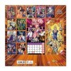 Grupo Erik Calendrier mural 2024 Dragon Ball - Calendrier mural 2024 - Planificateur mensuel 30 x 30 cm | Calendrier Dragon B