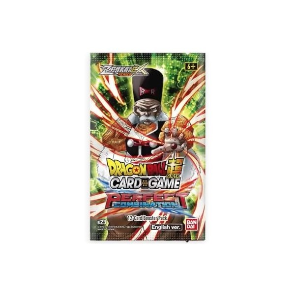 Dragon Ball Super - Booster de 12 Cartes B23 : Perfect Combination - Version Française