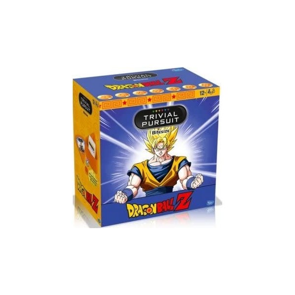 pour Trivial Pursuit pour Dragon Ball 600 Questions DBZ Version Francaise - Set Jeu de Societe Quiz + 1 Carte Tigre - ado, Ad