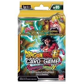 Dragon Ball Super Card Game : Deck de Démarrage DE 51 Cartes : The Crimson Saiyan - Version Francaise