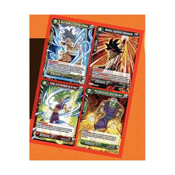 Dragon Ball Super Card Game : Deck de Démarrage DE 51 Cartes : The Crimson Saiyan - Version Francaise