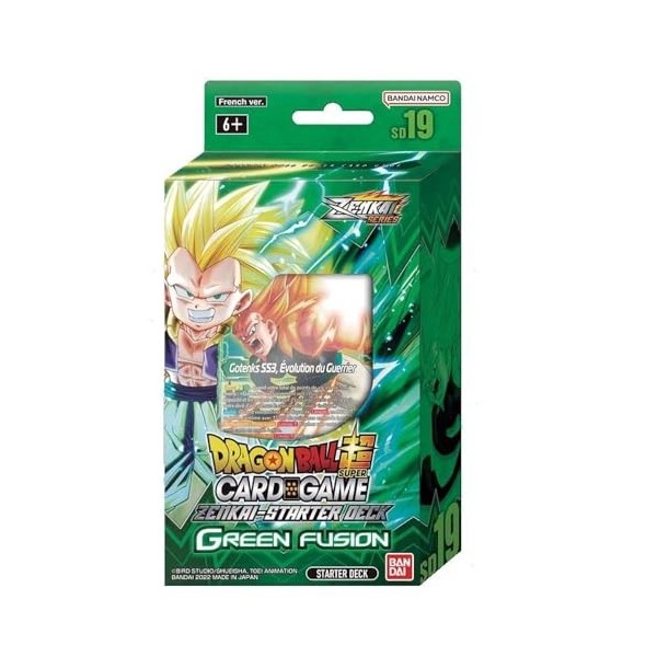 Abysse Corp Deck de Démarrage Dragon Ball Super Card Game SD19 - Green Fusion - Version Française JCCDBS128