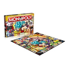BigBuy Fun Jeu de Plateau Monopoly Dragon Ball Super - Version Espagnol WM00250-SPA-6 Multicolore