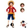 IFHDO One Piece Figurine, Luffy Cake Topper Personnages Modèle Anime Collection Figurine Décorations Figurine Décoration de G