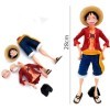 IFHDO One Piece Figurine, Luffy Cake Topper Personnages Modèle Anime Collection Figurine Décorations Figurine Décoration de G