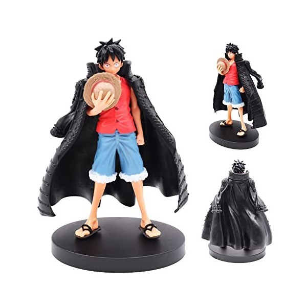 YISKY One Piece Luffy Figurine, Animé Luffy daction Figure, One Piece Anime Décoration Ornements, One Piece Animation Person