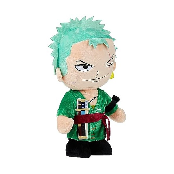 Barrado One Piece - Peluche des Personnages de One Piece- 28cm - Luffy, Sanji, Roronoa Zoro, Shanks - Qualité Super Soft