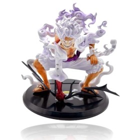Figurine One Piece Luffy, One Piece Figurine, Figurine Luffy Gear 5, Figurine Anime One Piece Jouet, PQKL-party Luffy Statue 