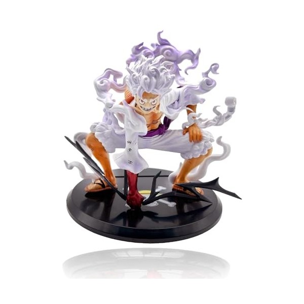 Figurine One Piece Luffy, One Piece Figurine, Figurine Luffy Gear 5, Figurine Anime One Piece Jouet, PQKL-party Luffy Statue 