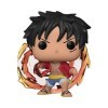 Funko Pop! Animation: One Piece - Red Hawk Luffy - Brille dans Le Noir - Chase - Figurine en Vinyle à Collectionner - Idée de