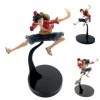 BJPERFMS Figurine One Piece Luffy, 18cm One Piece Figurine Luffy Anime, Luffy Figurine Anime, One Piece PVC Figurine Anime, F