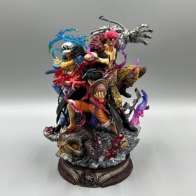 FGuérinInternational Figurine One Piece Luffy Trafalgar Manga Anime Décoration Cadeau Noel Anniversaire PVC 22 cm