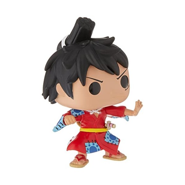 Funko Pop Animation: One Piece - Monkey D. Luffy in Kimono - Figurine en Vinyle à Collectionner - Idée de Cadeau - Produits O