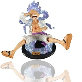 UGIF Luffy Figurine Gear 5, One Piece PVC Statue de Poupée Luffy, Figure 18x21 cm, Décoration Ornements, Figures Collection M