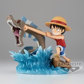 BANPRESTO One Piece - Monkey.D.Luffy - Figurine WCF-Log Stories 7cm